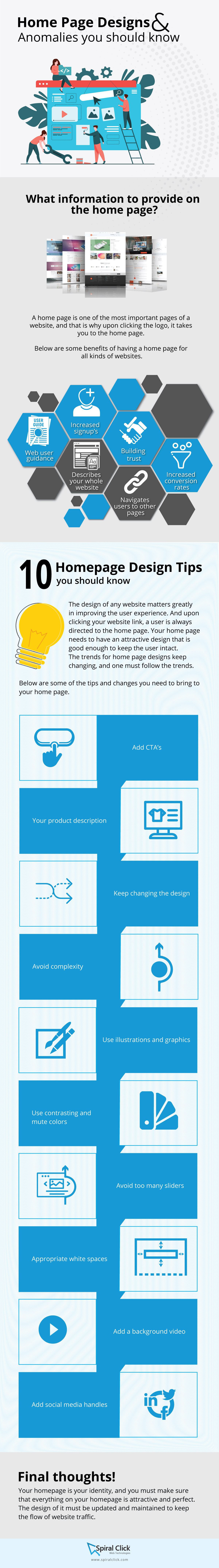 Homepage Designs And Anomalies You Should Know